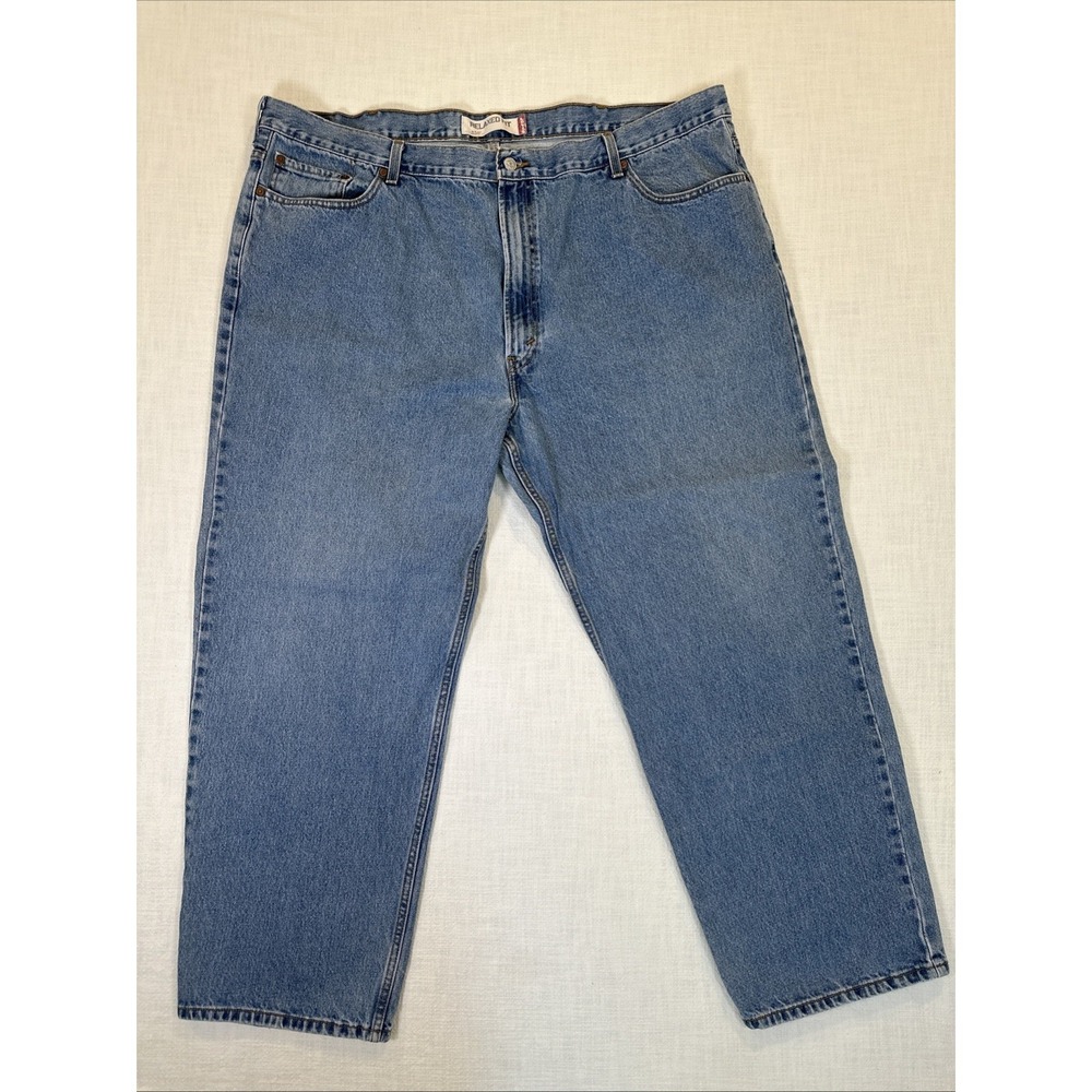 Levi's 550 Relaxed Fit Jeans Mens 48x30 100% Cotton Medium Wash Blue Straight